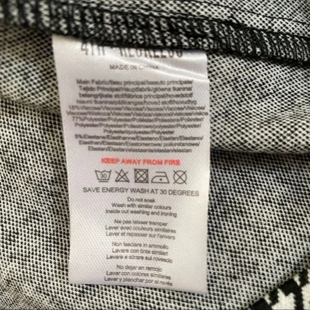 ASOS 4th + Reckless Wrapover Asymmetric Skirt Size 6 NWT - Picture 9 of 10